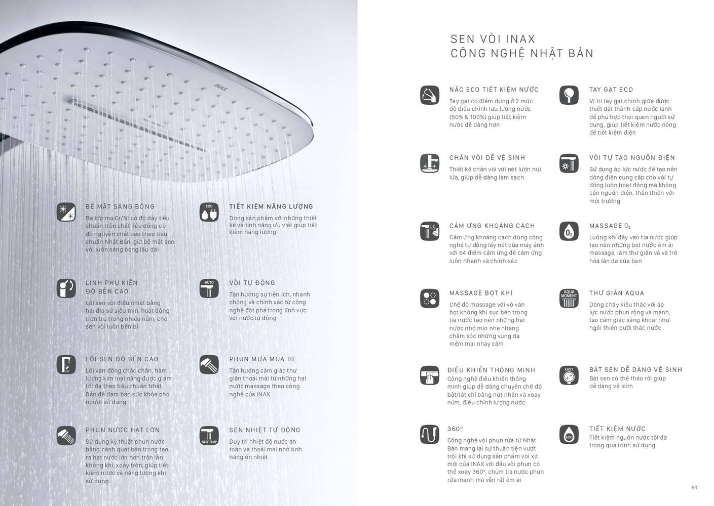 Thiết bị vệ sinh INAX Catalogue và Bảng giá mới nhất 2026 /Page 46